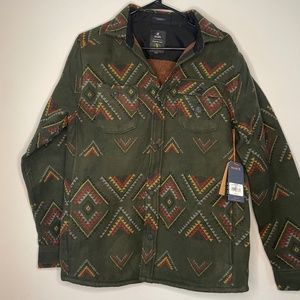 NWT Roark Andes Manawa Tapu Heavy Flannel S